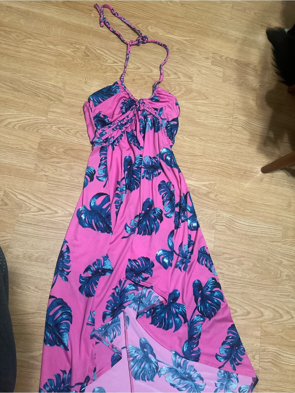 Venus Pink Tropical Dress